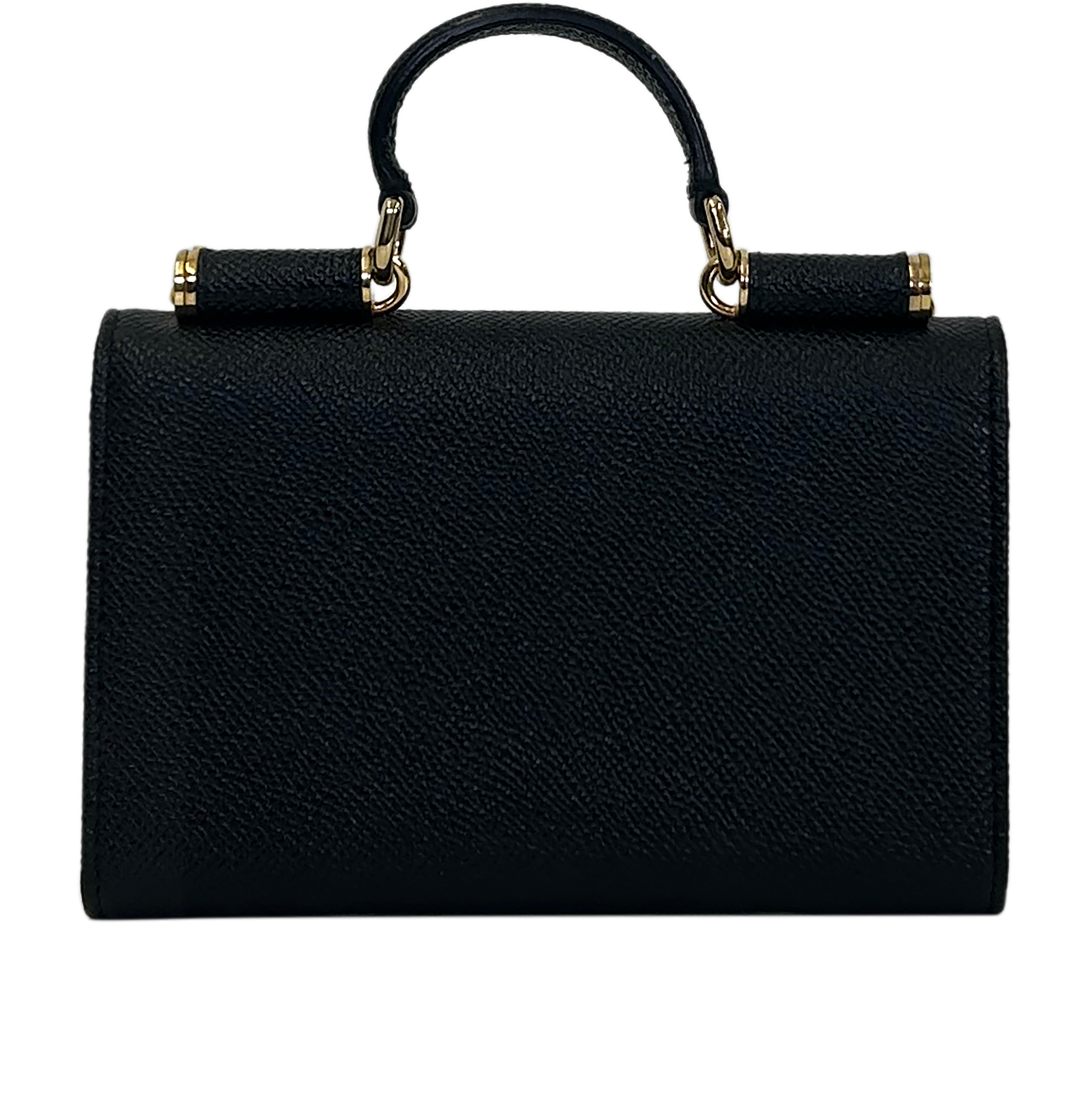 Crossbody Wallet On Chain, 260&euro;, Bolso, Negro, Animal - Piel, Vista trasera